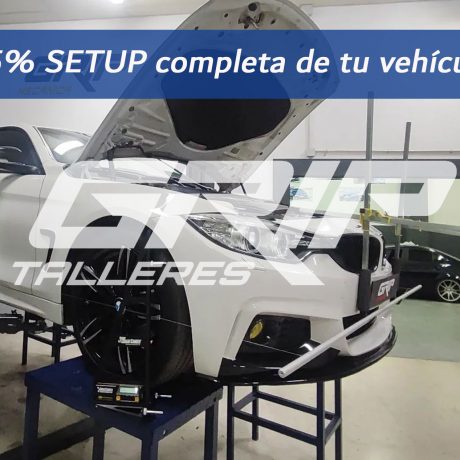 15% de descuento el SETUP completo de tu vehículo